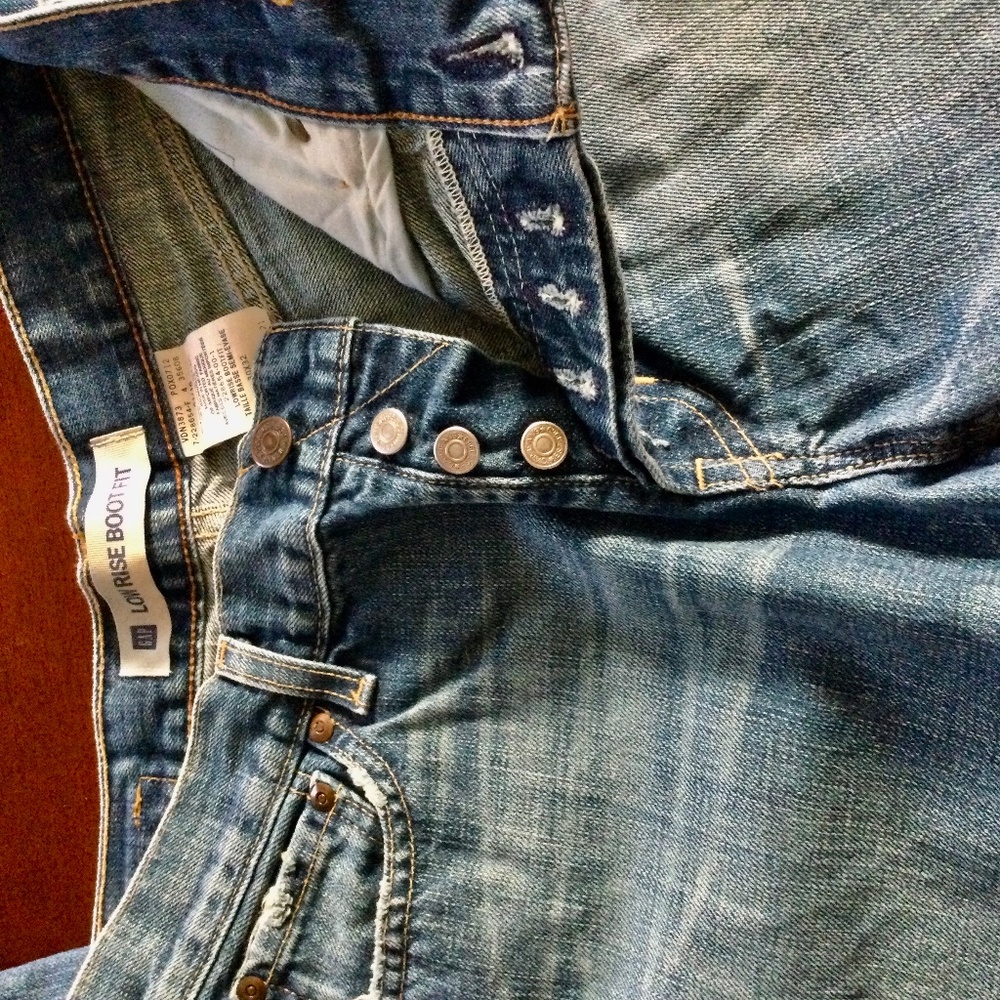 GAP Women's Boot Cut Jeans - Blue